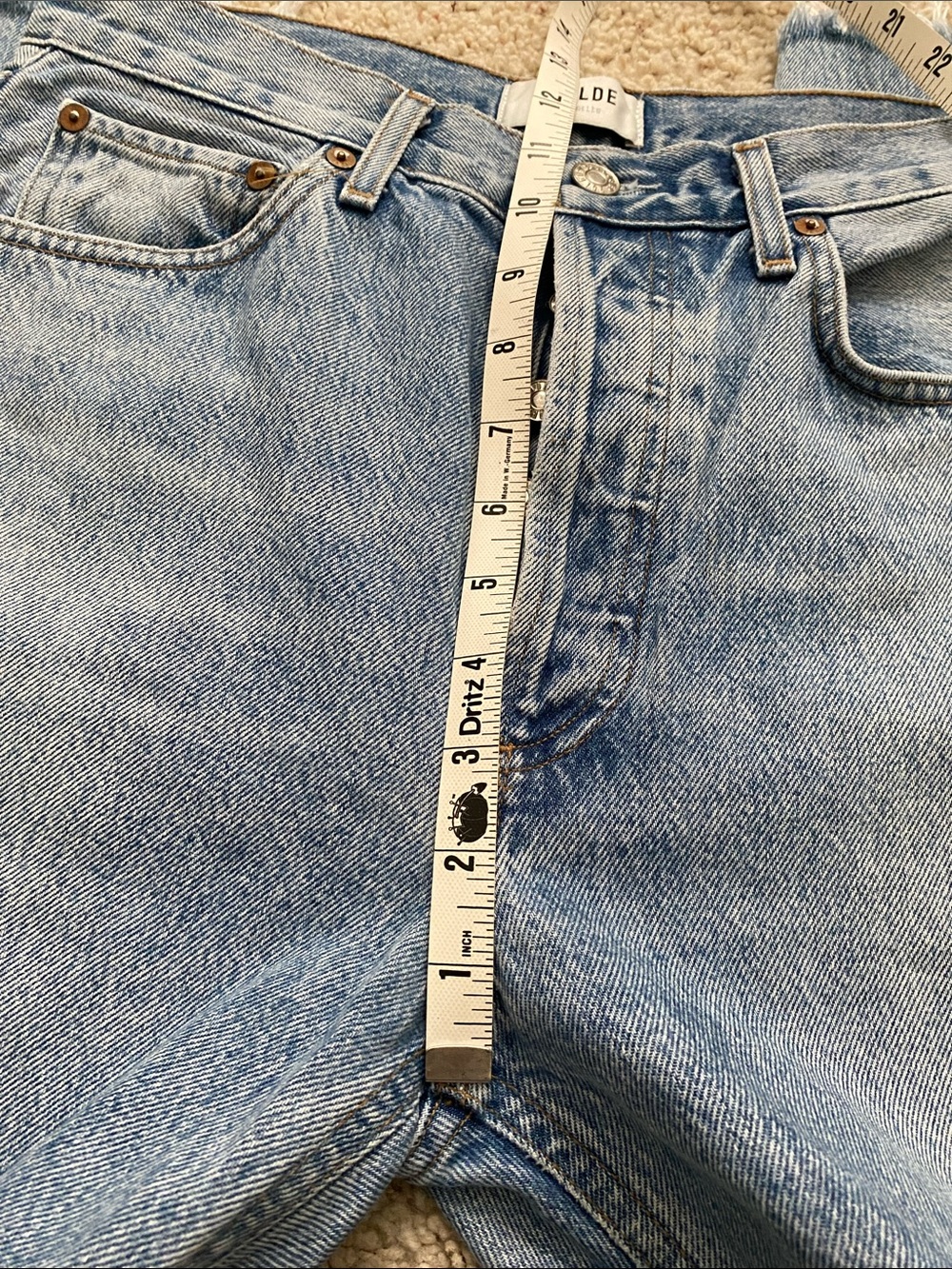 AGOLDE Riley High Rise Jeans. 27. - Picture 8 of 10
